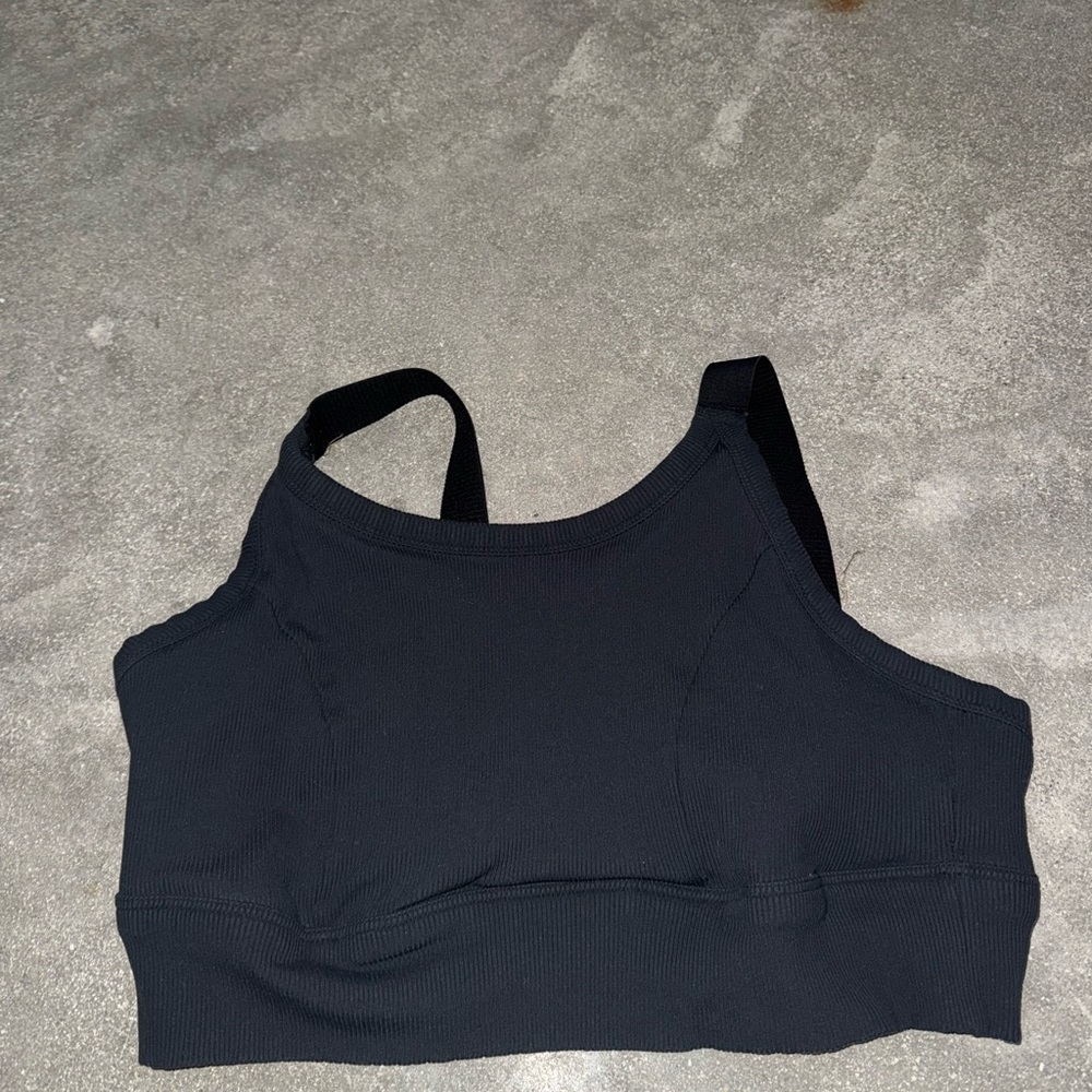 Black Women's Sports Bra